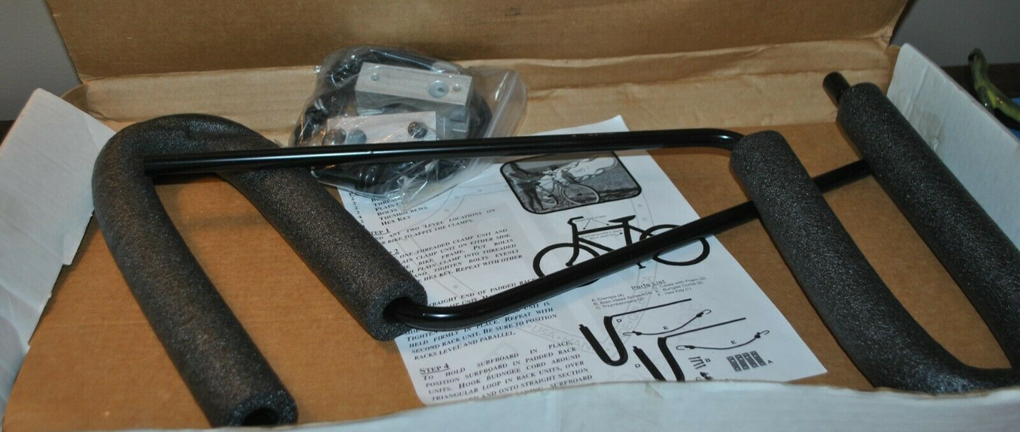 Paradise Side Ride Bike Surfboard Rack