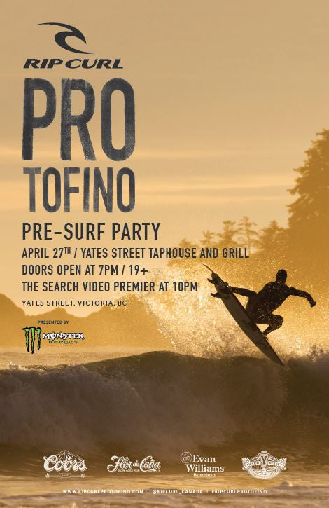 Rip Curl Pro Tofino Pre-Surf Party