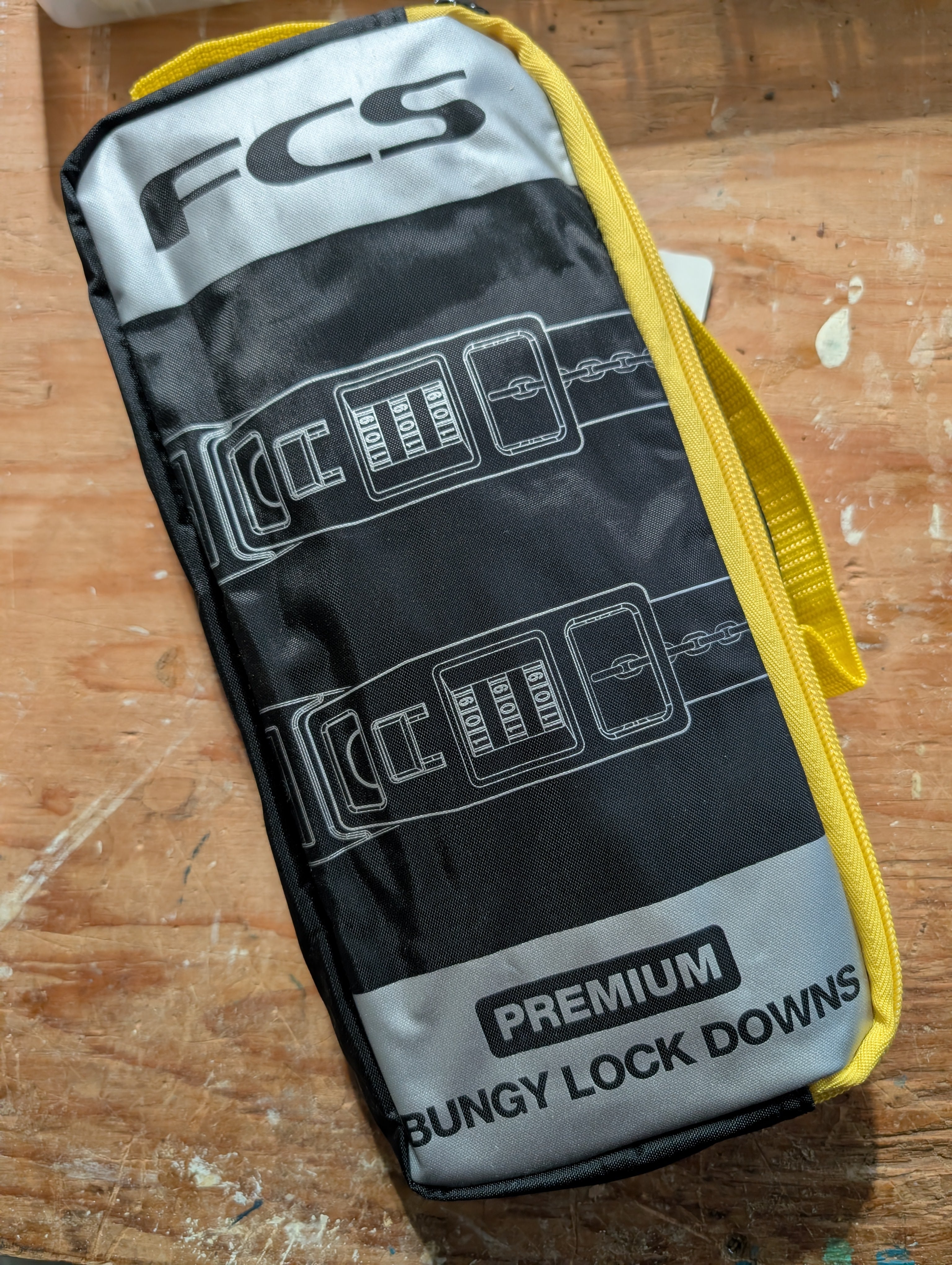 FCS Premium Bungy Lock Downs Roof Rack Straps