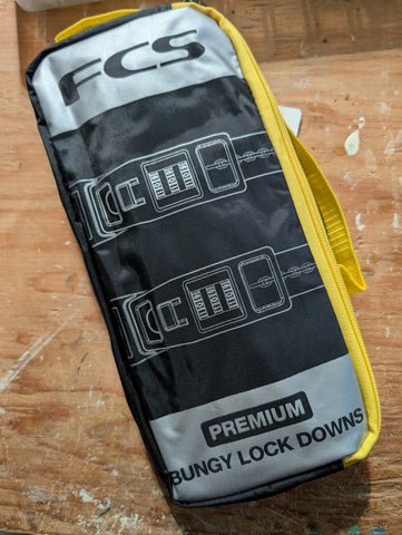 FCS Premium Bungy Lock Downs Roof Rack Straps