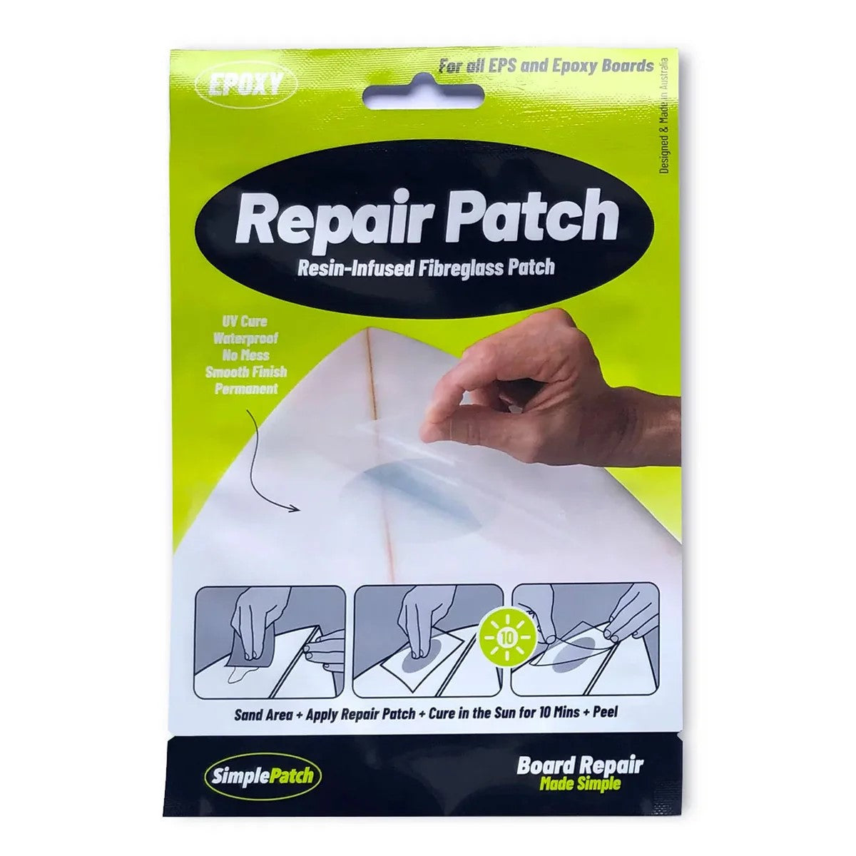 FCS Simple Surfboard Repair Patch