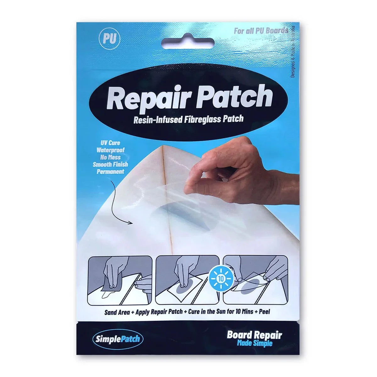 FCS Simple Surfboard Repair Patch