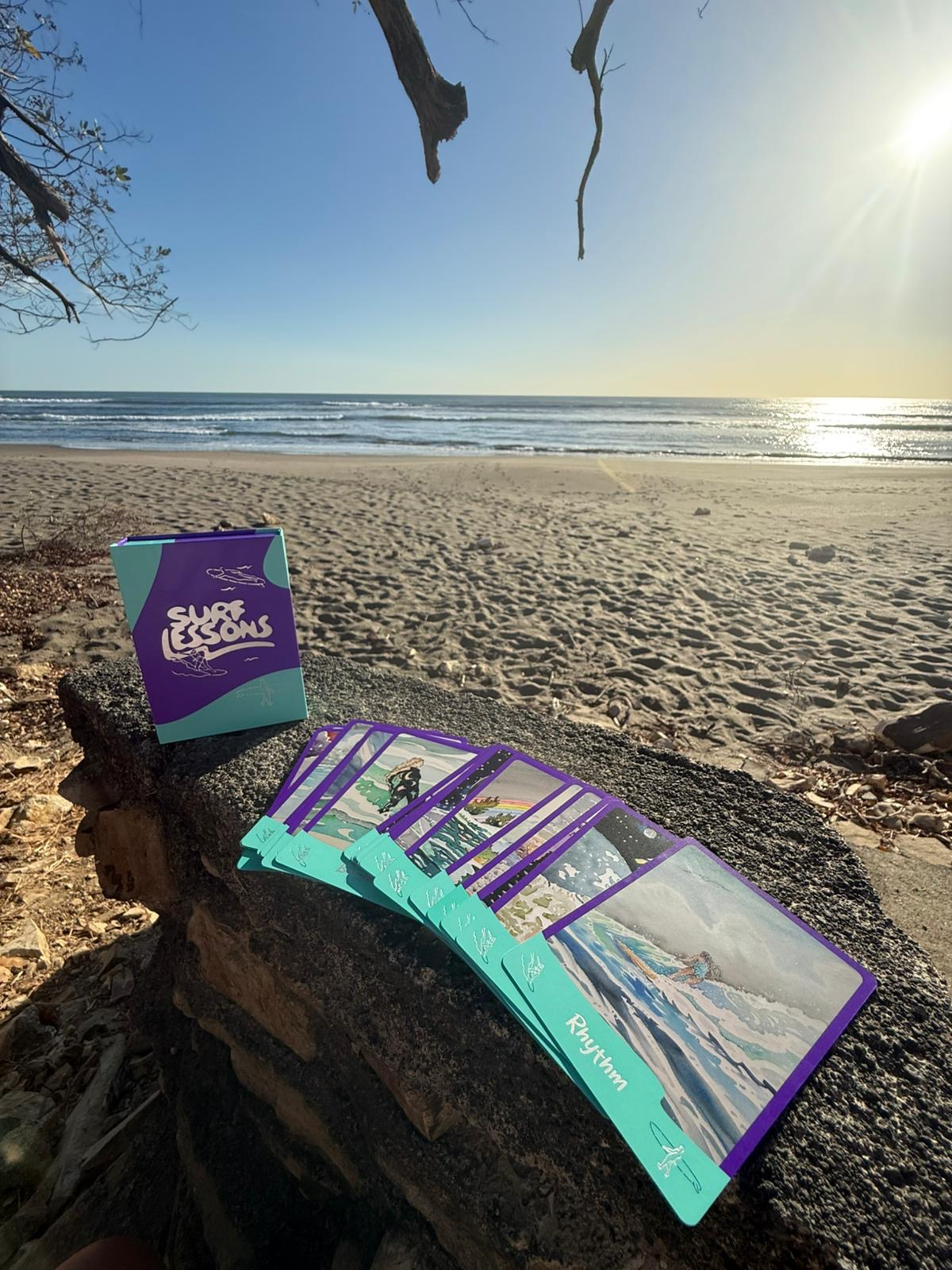 Surf Lessons Lifetime Art Cards