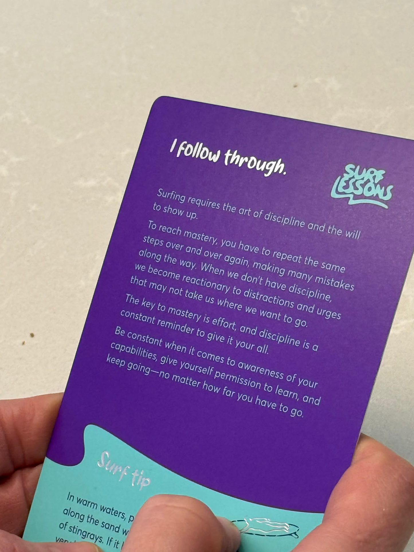 Surf Lessons Lifetime Art Cards