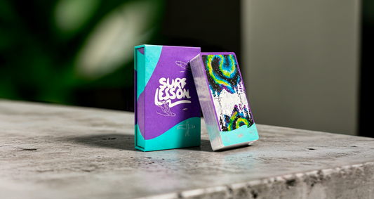 Surf Lessons Lifetime Art Cards