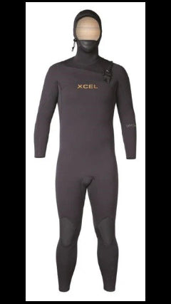 Xcel Comp + Plus 4/3 Hooded Men's Wetsuit