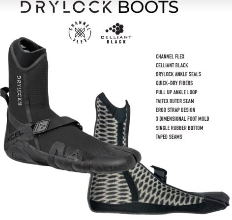 Xcel 7mm Drylock Booties