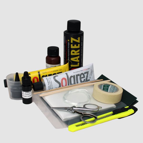 Solarez Polyester Travel Surfboard Repair Kit
